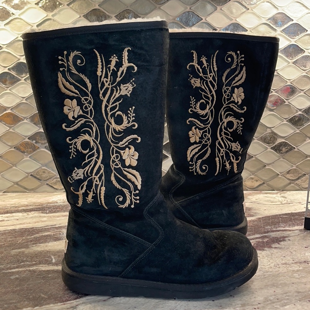 Ugg Embroidered Boots
